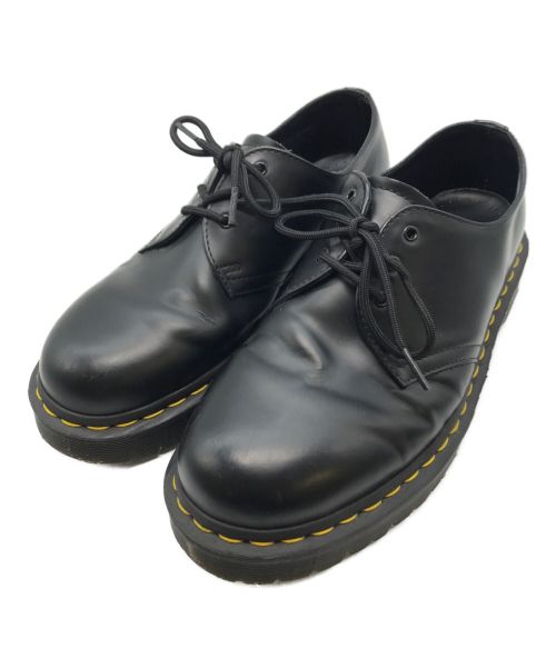 Dr.Martens（ドクターマーチン）Dr.Martens (ドクターマーチン) 3ホールシューズ ブラック サイズ:UK8の古着・服飾アイテム