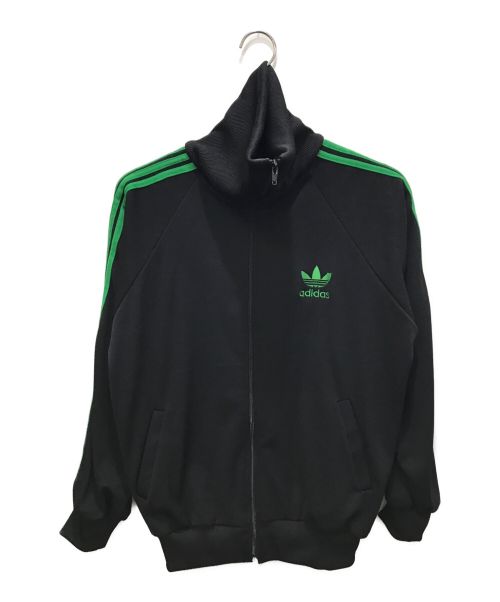 adidas（アディダス）adidas (アディダス) 70’ｓフランス製トラックジャケット ブラック サイズ:不明の古着・服飾アイテム