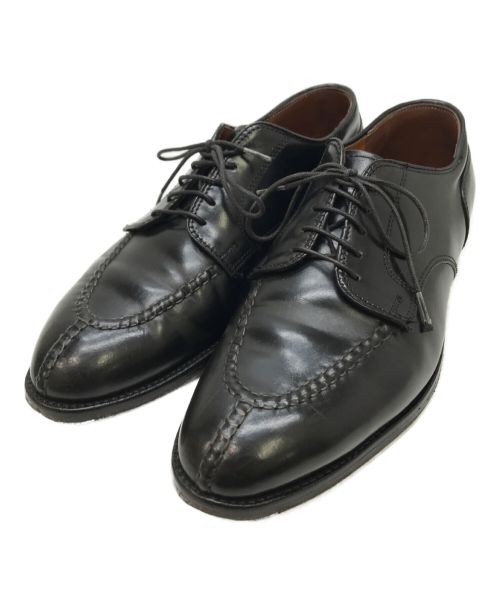 Alden（オールデン）Alden (オールデン) Norwegian Front Blucher Oxford Uチップシューズ ブラック サイズ:8 1/2の古着・服飾アイテム