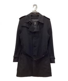 BURBERRY BLACK LABEL（バーバリーブラックレーベル）の古着「ライナー付コート」｜ブラック