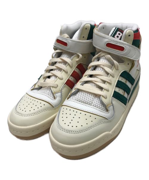 adidas（アディダス）adidas (アディダス) FORUM 84 HIGH ハイカットスニーカー CWHITE/CGREEN/RED サイズ:26 未使用品の古着・服飾アイテム