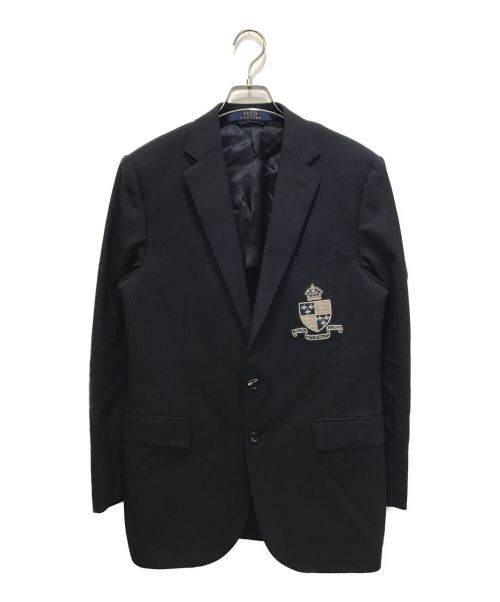 POLO RALPH LAUREN（ポロ・ラルフローレン）POLO RALPH LAUREN (ポロ・ラルフローレン) ワッペンブレザー ネイビー サイズ:40Sの古着・服飾アイテム