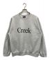 Creek Angler's Device（クリークアングラーズデヴァイス）の古着「Logo Crewneck Sweat Shirt（ロゴクルーネックスウェットシャツ）」｜グレー