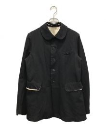 BLACK COMME des GARCONS（ブラック コムデギャルソン）の古着「製品染ポリレーヨンジャケット」｜ブラック