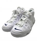 NIKEナイキ）の古着「AIR MORE UPTEMPO 96 ハイカットスニーカー」｜WHITE/MIDNIGHT NAVY-