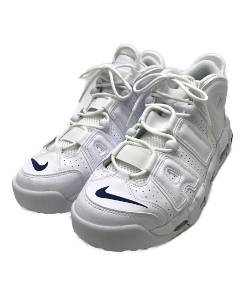 NIKE（ナイキ）NIKE (ナイキ) AIR MORE UPTEMPO 96 ハイカットスニーカー WHITE/MIDNIGHT NAVY-WHITE サイズ:27.5の古着・服飾アイテム