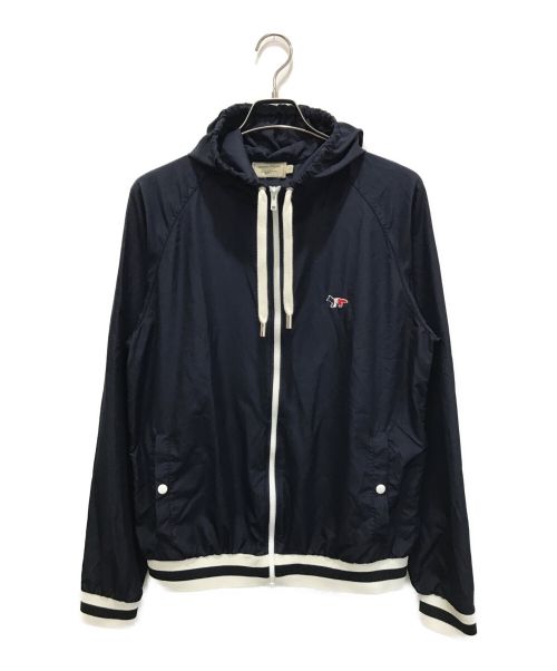 maison kitsune（メゾンキツネ）maison kitsune (メゾンキツネ) ナイロンジャケット ネイビー サイズ:Lの古着・服飾アイテム