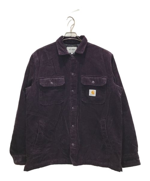 CarHartt（カーハート）CarHartt (カーハート) WHITSOME SHIRT JAC パープル サイズ:Mの古着・服飾アイテム