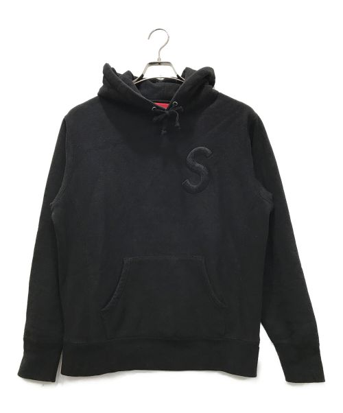 SUPREME（シュプリーム）SUPREME (シュプリーム) tonal s logo hooded sweatshirt ブラック サイズ:Sの古着・服飾アイテム