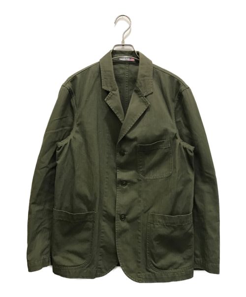 THOROUGHSTITCH（ソロー ステッチ）THOROUGHSTITCH (ソロー ステッチ) カバーオール グリーン サイズ:Mの古着・服飾アイテム