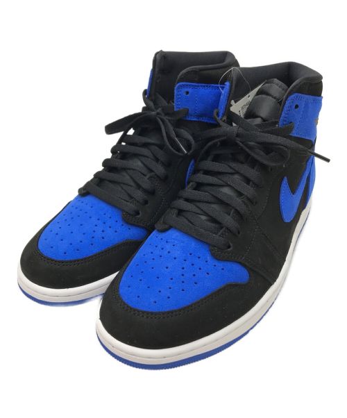 NIKE（ナイキ）NIKE (ナイキ) Air Jordan 1 Retro High OG ブラック×ブルー サイズ:30 未使用品の古着・服飾アイテム