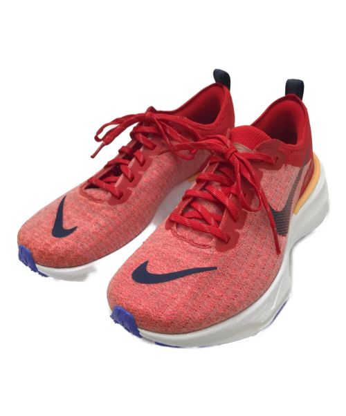 NIKE（ナイキ）NIKE (ナイキ) ZOOMX INVINCIBLE RUN FK 3（ズームX インヴィンシブル ラン フライニット 3） レッド サイズ:26.5の古着・服飾アイテム