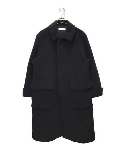 Graphpaper（グラフペーパー）Graphpaper (グラフペーパー) Wool Cashmere Long Coat ネイビー サイズ:1の古着・服飾アイテム