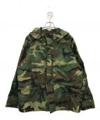 US ARMYユーエスアーミー）の古着「PARKA COLD WEATHER CAMOUFLA」｜グリーン