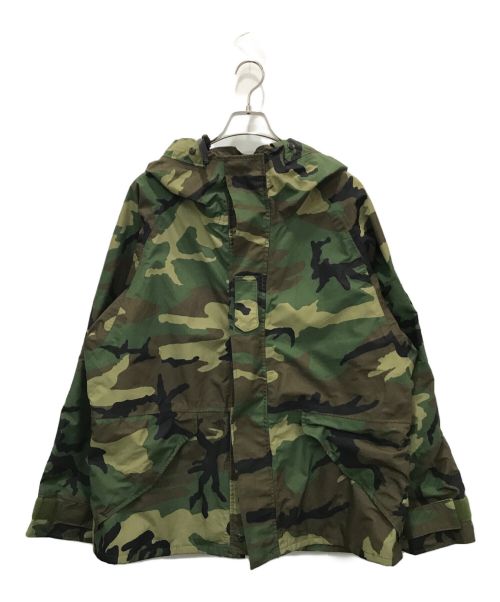 US ARMY（ユーエスアーミー）US ARMY (ユーエスアーミー) PARKA COLD WEATHER CAMOUFLA グリーン サイズ:Lの古着・服飾アイテム