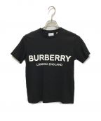 BURBERRY LONDONバーバリーロンドン）の古着「ロゴプリントTシャツ」｜ブラック
