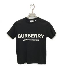 BURBERRY LONDON（バーバリーロンドン）の古着「ロゴプリントTシャツ」｜ブラック