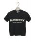 BURBERRY LONDON（バーバリー ロンドン）の古着「ロゴプリントTシャツ」｜ブラック