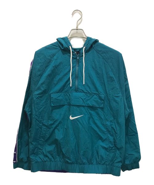 NIKE（ナイキ）NIKE (ナイキ) スウッシュ ウーブン ジャケット グリーン サイズ:L 未使用品の古着・服飾アイテム