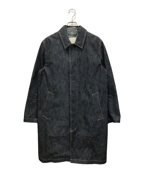 MACKINTOSH（マッキントッシュ）MACKINTOSH (マッキントッシュ) デニムステンカラーコート インディゴ サイズ:38の古着・服飾アイテム