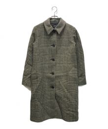 A.P.C.（アーペーセー）の古着「グレンチェックシングルコート」｜ベージュ