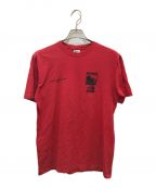 SUPREME×THE NORTH FACEシュプリーム×ザ ノース フェイス）の古着「プリントTシャツ」｜レッド