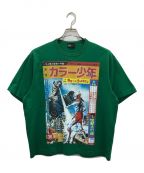 KOLORカラー）の古着「Tシャツ」｜グリーン