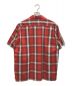 SUGAR CANE (シュガーケーン) OMBRE CHECK SHIRTS レッド サイズ:M：6000円