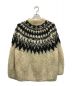 UNFIL (アンフィル) cashmere blend hand-knit pullover（カシミヤブレンドハンドニットプルオーバー） アイボリー サイズ:5：35000円