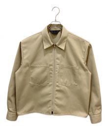 BEN DAVIS×STEVEN ALAN（ベンデイビス×スティーブンアラン）の古着「ZIP JACKET/シャツジャケット」｜ブラウン