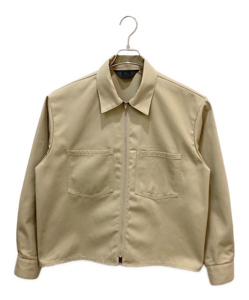 BEN DAVIS（ベンデイビス）BEN DAVIS (ベンデイビス) STEVEN ALAN (スティーブンアラン) ZIP JACKET/シャツジャケット ブラウン サイズ:Mの古着・服飾アイテム