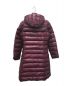 MONCLER (モンクレール) ダウンコート ボルドー：40000円