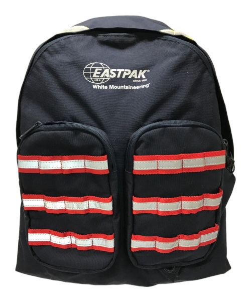 EASTPAK（イーストパック）EASTPAK (イーストパック) WHITE MOUNTAINEERING (ホワイトマウンテ二アニング) リュック ネイビーの古着・服飾アイテム