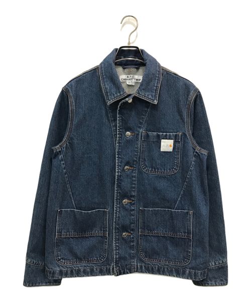 CarHartt（カーハート）CarHartt (カーハート) A.P.C. (アーペーセー) カバーオール インディゴ サイズ:Sの古着・服飾アイテム