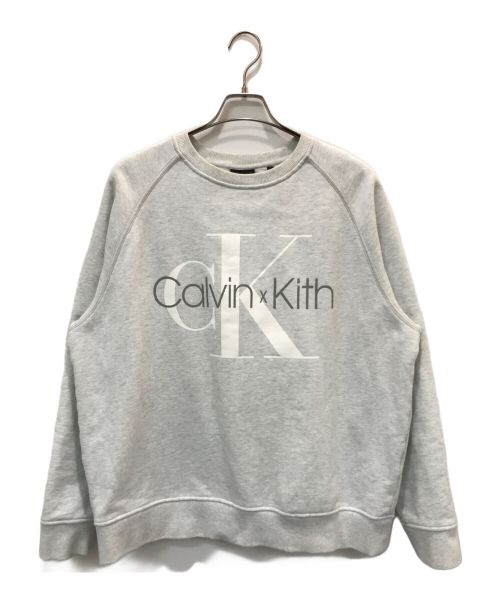 Calvin Klein（カルバンクライン）Calvin Klein (カルバンクライン) KITH (キス) KITH × Calvin Klein グレー サイズ:XLの古着・服飾アイテム