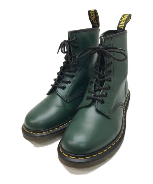 Dr.Martens（ドクターマーチン）Dr.Martens (ドクターマーチン) 8ホールブーツ グリーン サイズ:不明（実寸参照）の古着・服飾アイテム