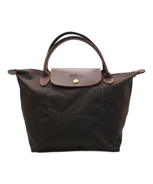 LONGCHAMP（ロンシャン）LONGCHAMP (ロングチャンプ) ハンドバッグ ブラウンの古着・服飾アイテム