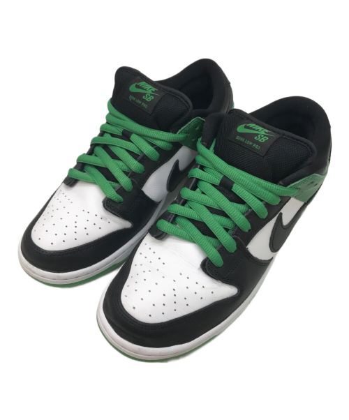 NIKE SB（ナイキエスビー）NIKE SB (ナイキエスビー) Dunk Low Pro ブラック×グリーン サイズ:27.5の古着・服飾アイテム