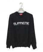 SUPREMEシュプリーム）の古着「Split Logo Pullover」｜ブラック