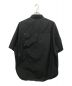 Graphpaper (グラフペーパー) Broad S/S Oversized Regular Collar Shirt ブラック サイズ:Free：8000円