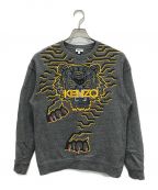 KENZOケンゾー）の古着「Geo Tiger Sweat」｜グレー