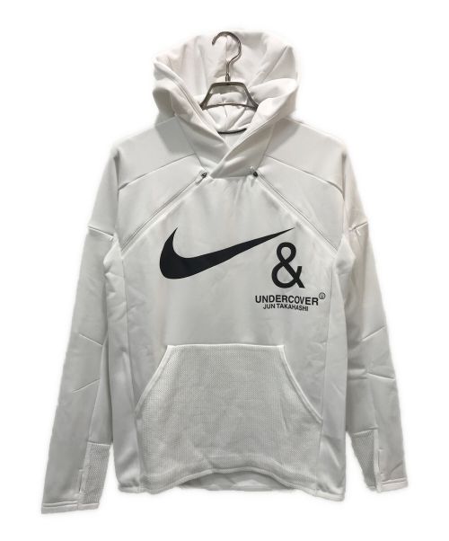 NIKE（ナイキ）NIKE (ナイキ) UNDERCOVER (アンダーカバー) NRG Pullover Hoodie ホワイト サイズ:Mの古着・服飾アイテム