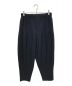 HOMME PLISSE ISSEY MIYAKE（オムプリッセ イッセイ ミヤケ）の古着「BASICS PANTS」｜ネイビー