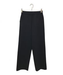 ebure（エブール）の古着「Cotton Silk Easy Pants（コットンシルクイージーパンツ）」｜ブラック