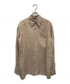 gabriela coll garmentsガブリエラコールガーメンツ）の古着「カットオフシャツ」｜ベージュ