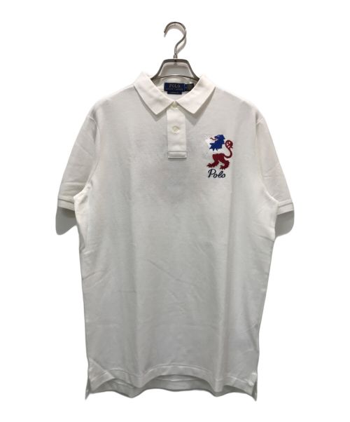 POLO RALPH LAUREN（ポロ・ラルフローレン）POLO RALPH LAUREN (ポロ・ラルフローレン) ポロシャツ ホワイト サイズ:Mの古着・服飾アイテム