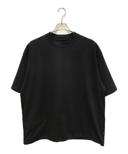 DAIWA PIER39（ダイワ ピア39）DAIWA PIER39 (ダイワ ピア39) Tech 1P Hi-Crew Neck T-Shirts ブラック サイズ:Lの古着・服飾アイテム