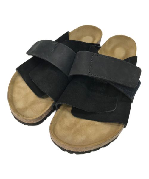 BIRKENSTOCK（ビルケンシュトック）BIRKENSTOCK (ビルケンシュトック) KYOTOサンダル ブラック サイズ:26.5の古着・服飾アイテム