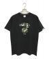 Aape BY A BATHING APE（エーエイプ バイ アベイシングエイプ）の古着「フェイスロゴTシャツ」｜ブラック