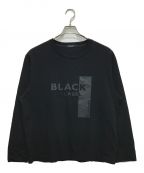 BLACK LABEL CRESTBRIDGEブラックレーベル クレストブリッジ）の古着「長袖カットソー」｜ブラック